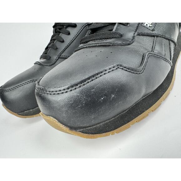 Reebok Men's 10 Wide Harman Work EH Comp Toe Sneaker Athletic Shoe Safety Black - Picture 4 of 14